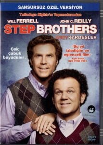 STEP BROTHERS - ÜVEY KARDEŞLER - WILL FERRELL - DVD 2.EL