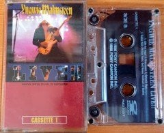 YNGWIE MALMSTEEN - LIVE!! [HANYA UNTUK DIJUAL INDONESIA] (1998) PONY CANYON CASSETTE 1 MADE IN INDONESIA ''USED''
