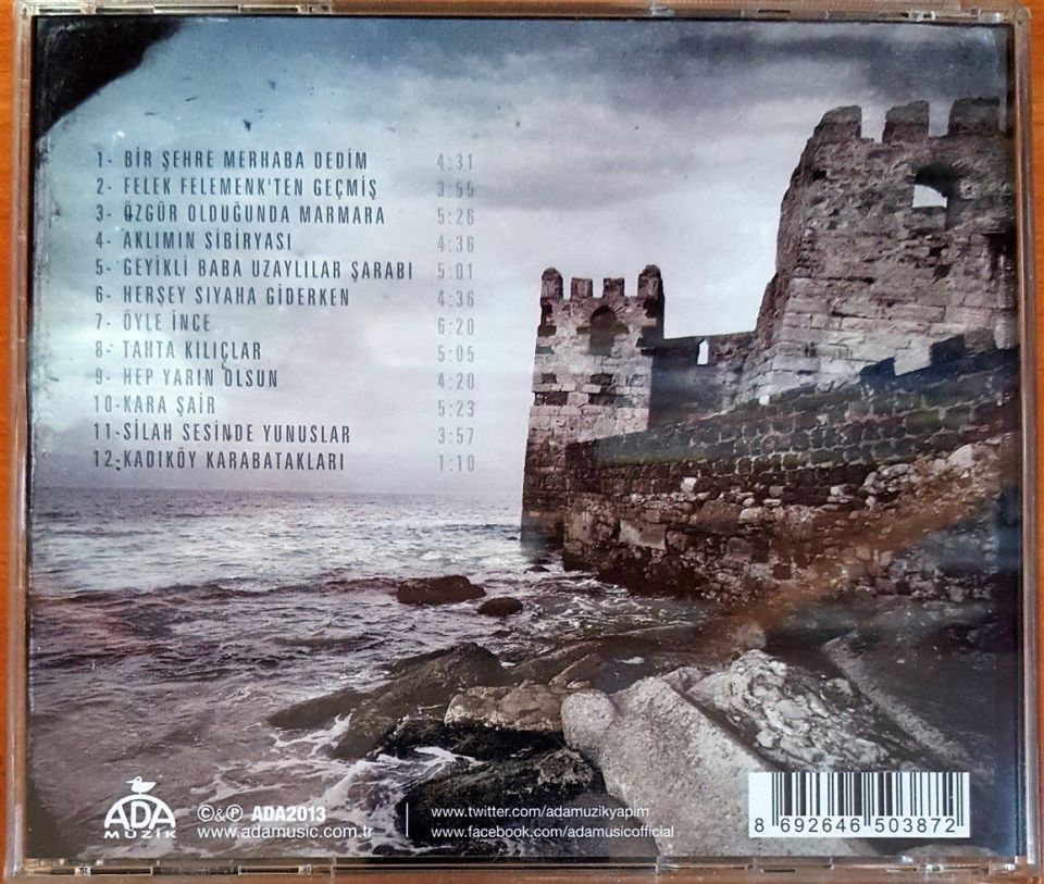 TURAÇ ÖZDEMİR İÇİN ÖZEL SATIŞ - CENK TANER YOLDAN ÇIKMIŞ ŞARKILAR (2013) - CD SIFIR