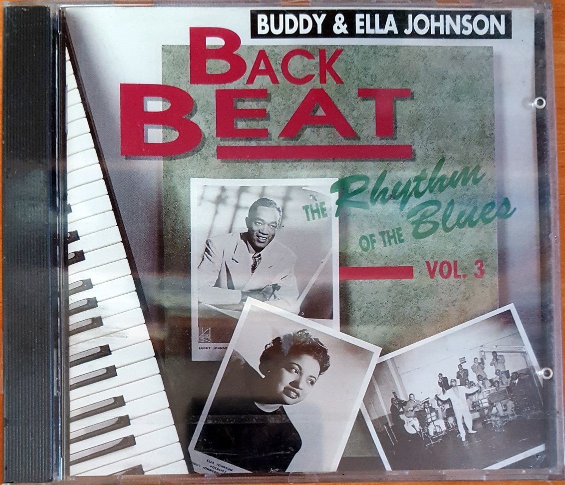 BUDDY & ELLA JOHNSON / BACK BEAT - THE RHYTHM OF THE BLUES VOL. 3 (1991) CD SIFIR