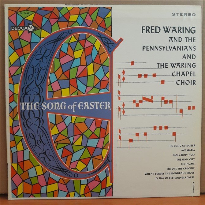FRED WARING - THE SONG OF EASTER - LP 2.EL PLAK