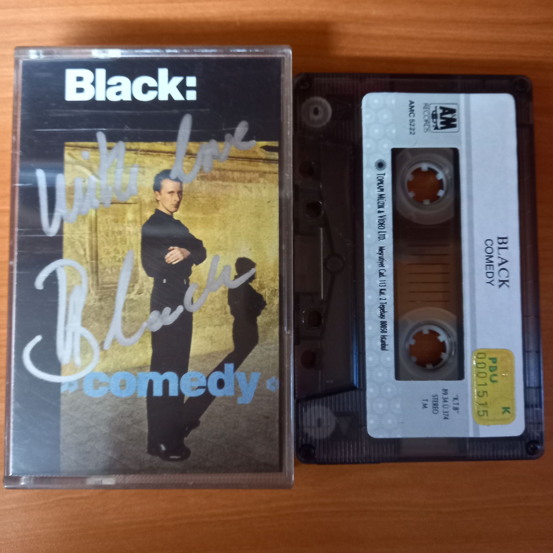 BLACK - COMEDY (1989) - İMZALI KASET 2.EL