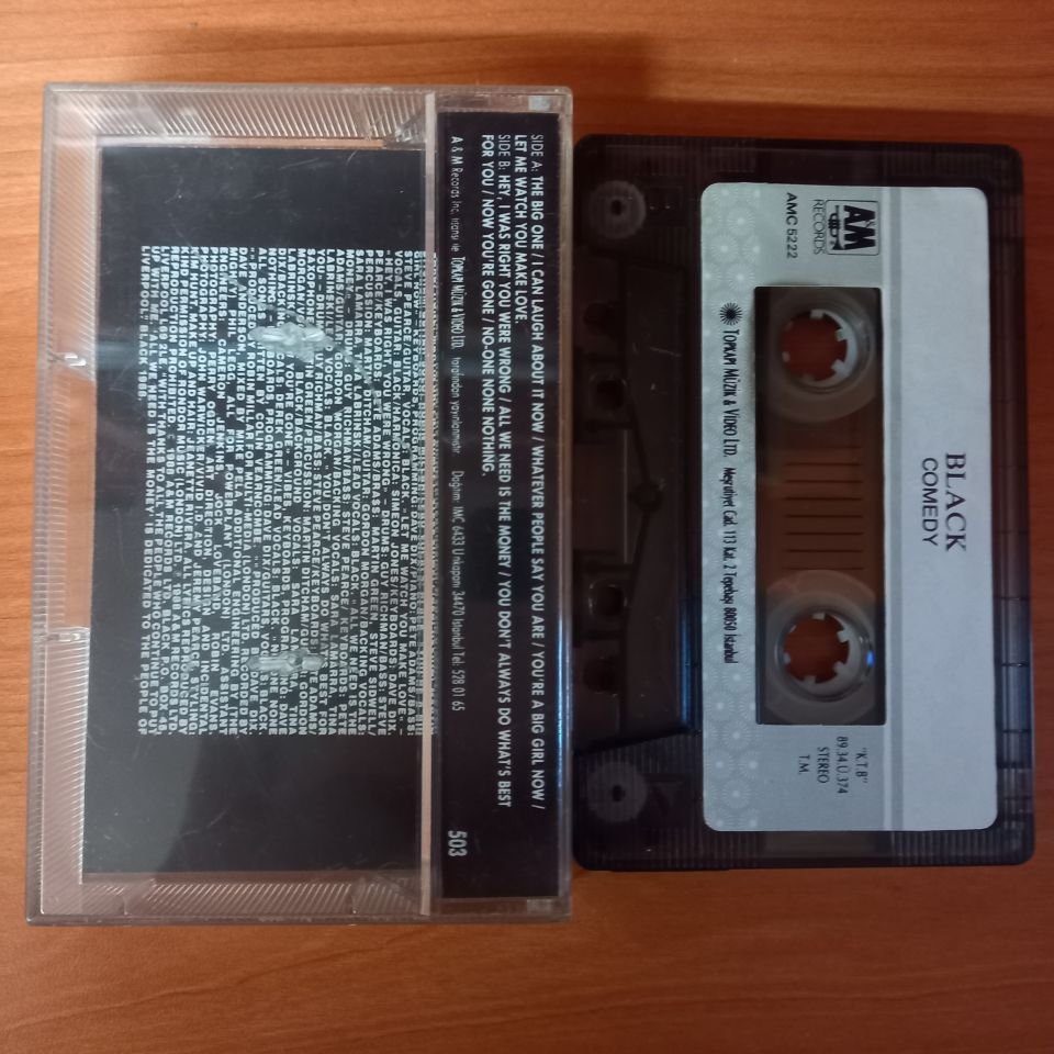 BLACK - COMEDY (1989) - İMZALI KASET 2.EL