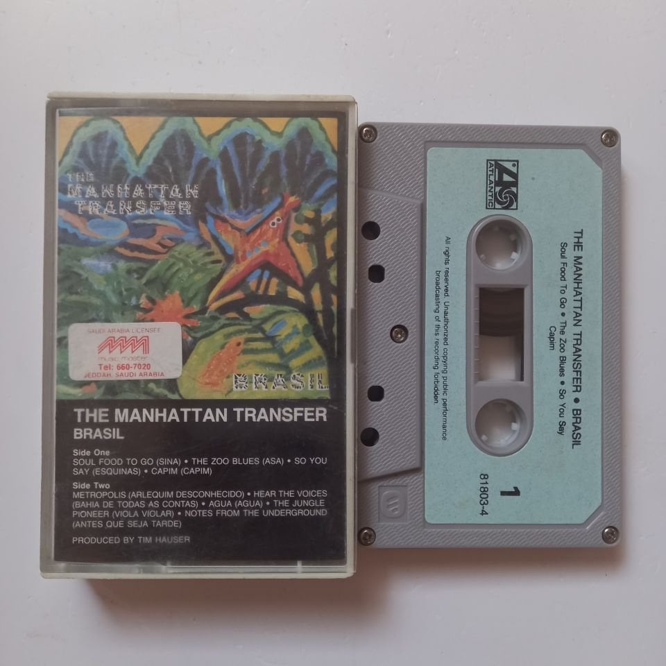 THE MANHATTAN TRANSFER - BRASIL (1987) - KASET 2.EL