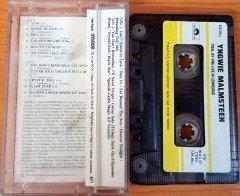 YNGWIE MALMSTEEN - TRIAL BY FIRE [LIVE IN LENINGRAD] (1989) PLAKSAN CASSETTE MADE IN TURKEY ''USED'' PAPER LABEL