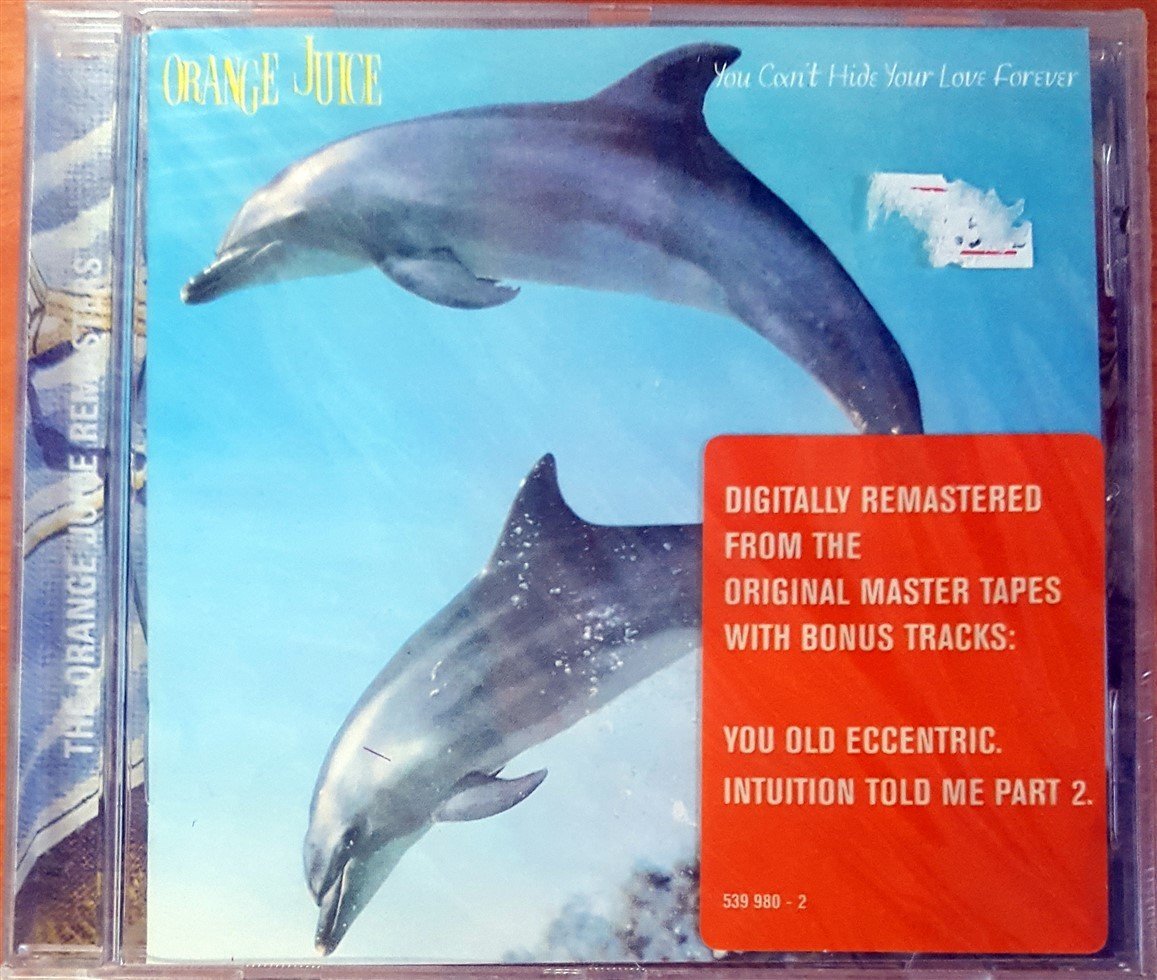 ORANGE JUICE - YOU CAN'T HIDE YOUR LOVE FOREVER (1982) 1998 REMASTERED POLYDOR REISSUE CD SIFIR