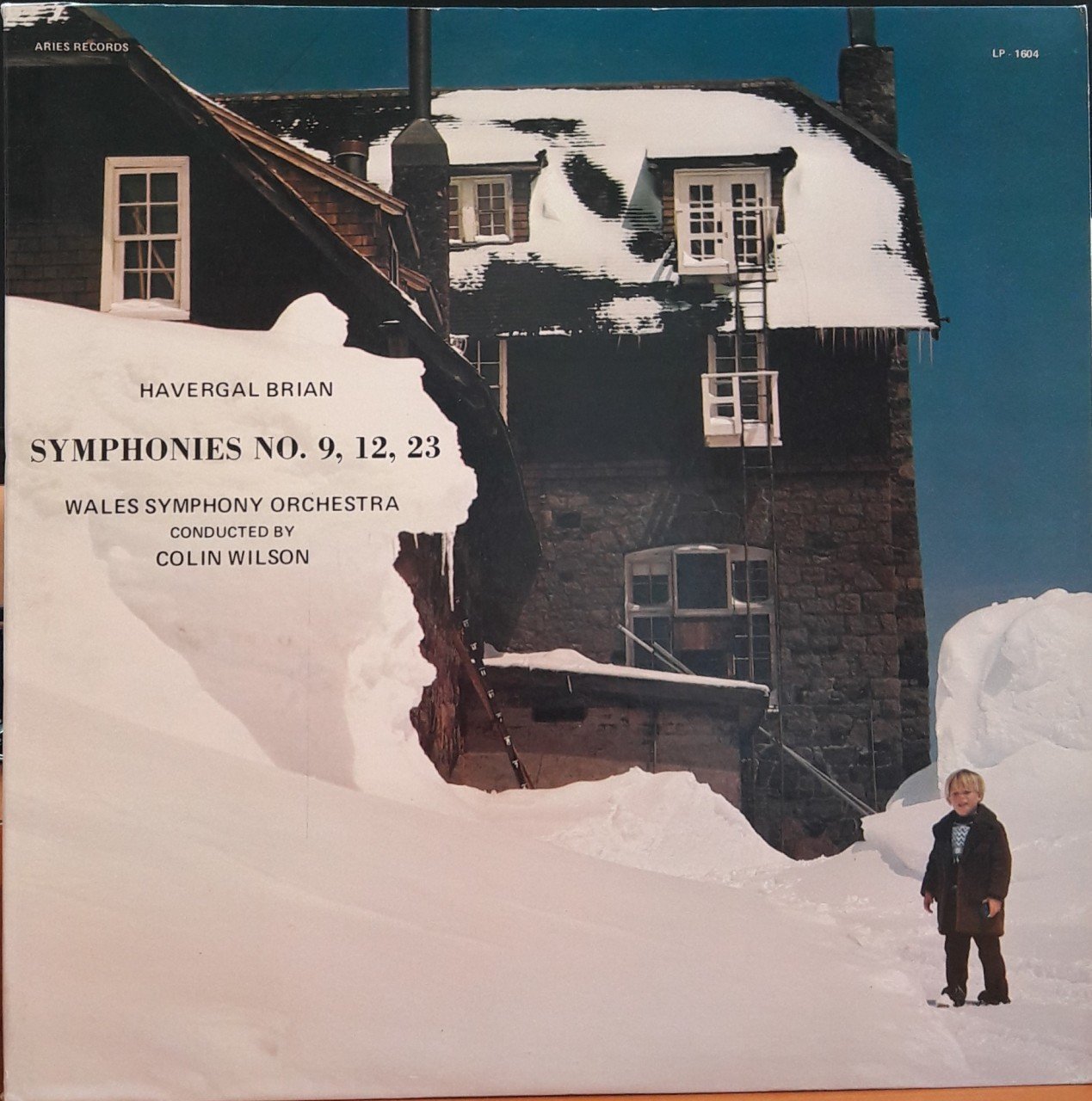 HAVERGAL BRIAN: SYMPHONIES NO.9,12,23, WALES SYMPHONY ORCHESTRA, COLIN WILSON - PLAK 2.EL