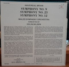 HAVERGAL BRIAN: SYMPHONIES NO.9,12,23, WALES SYMPHONY ORCHESTRA, COLIN WILSON - PLAK 2.EL