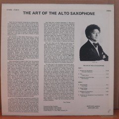 THE ART OF THE ALTO SAXOPHONE, RALPH GARI - PLAK 2.EL