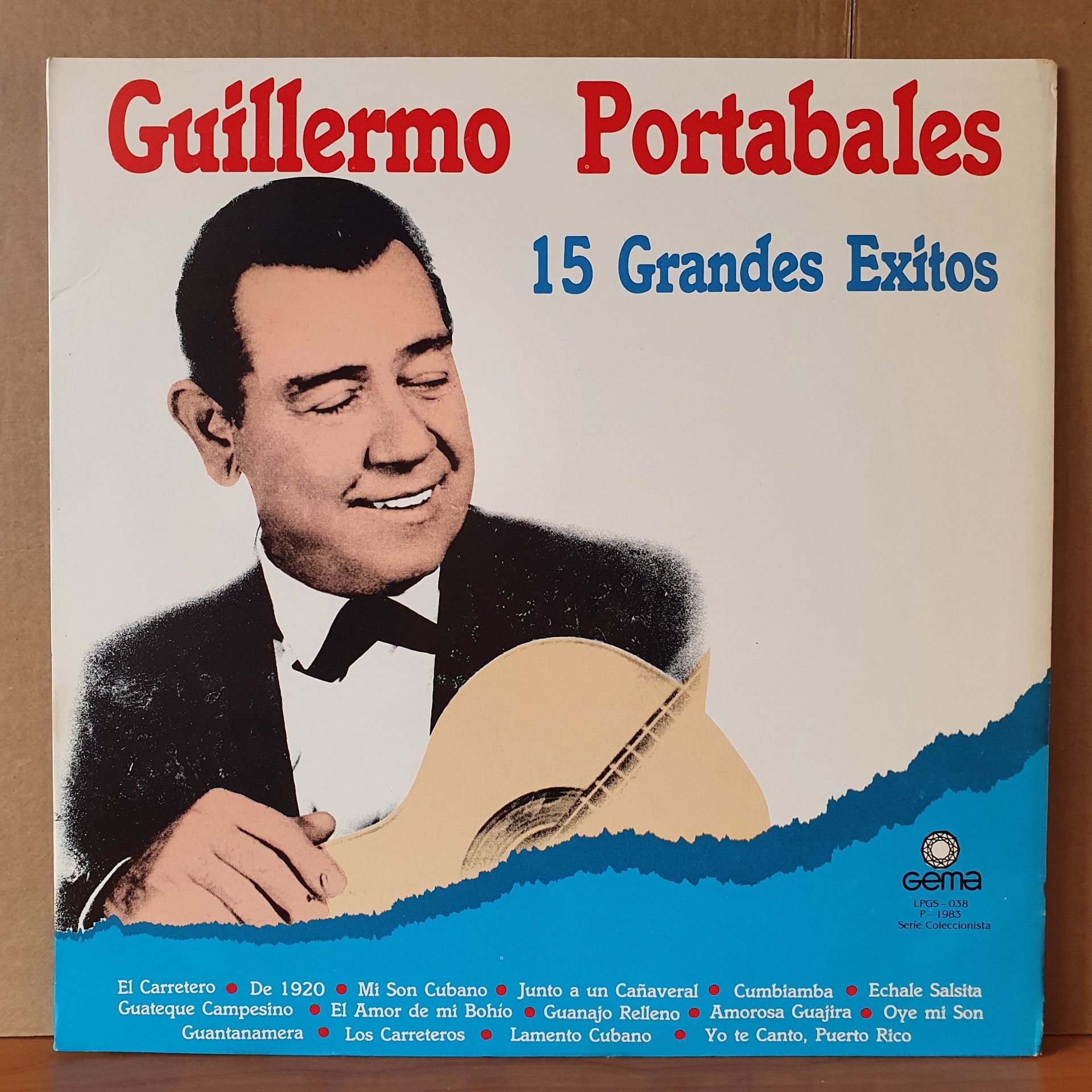 GUILLERMO PORTABALES - 15 GRANDES EXITOS (1983) - LP 2.EL PLAK