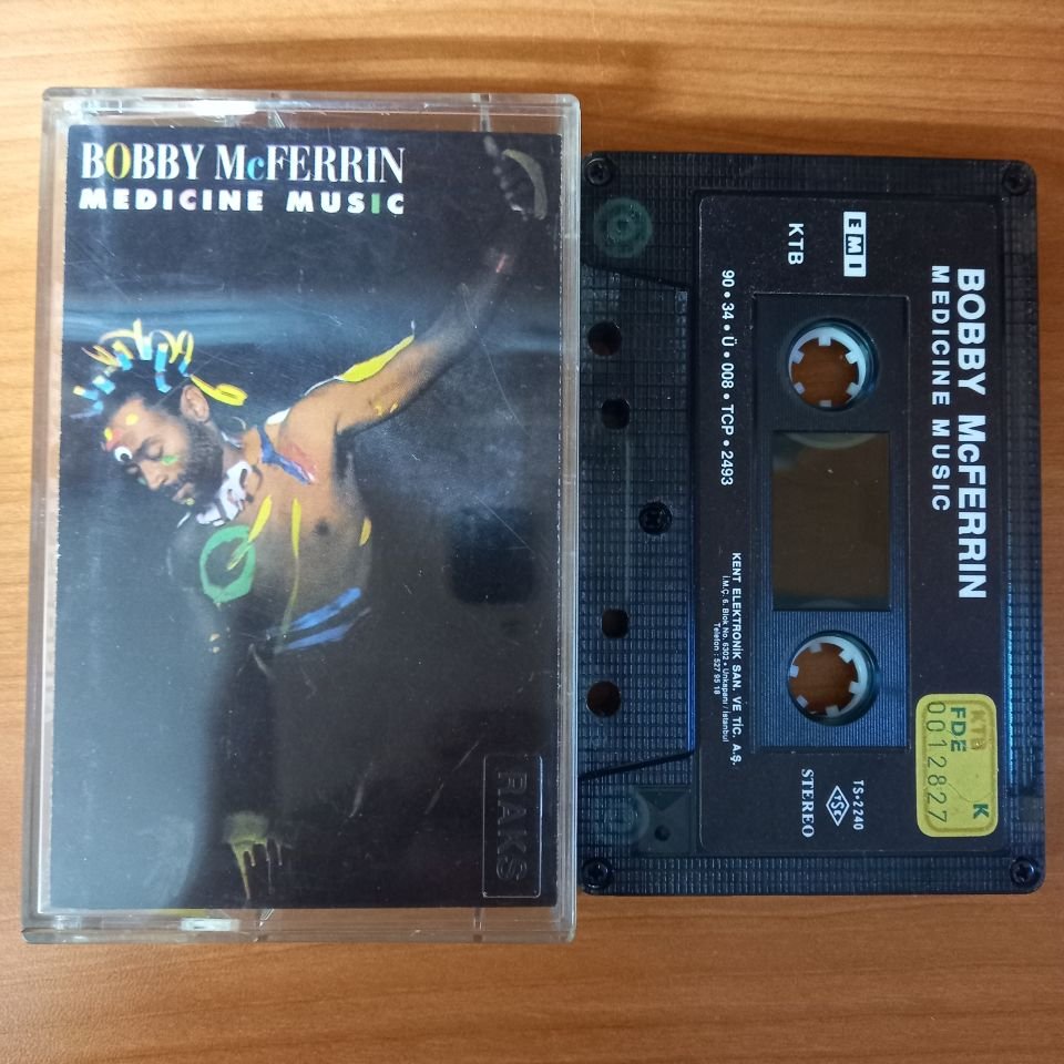 BOBBY MCFERRIN - MEDICINE MUSIC (1990) - KASET 2.EL