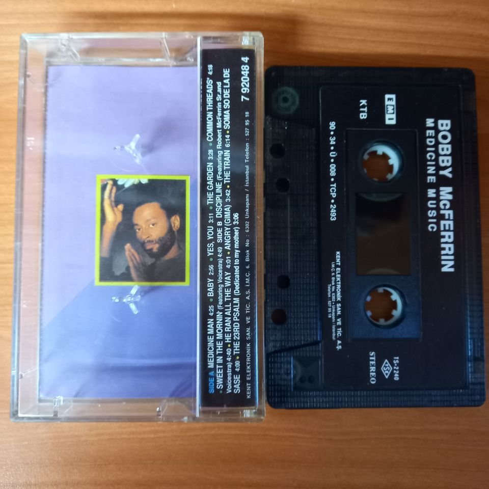 BOBBY MCFERRIN - MEDICINE MUSIC (1990) - KASET 2.EL