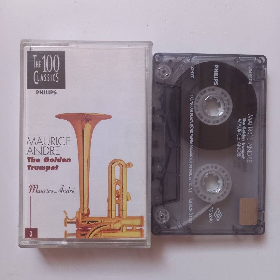 MAURICE ANDRE - THE GOLDEN TRUMPET / THE 100 CLASSICS 3 (1999) - KASET 2.EL