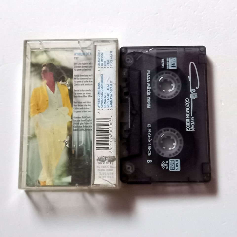ÇELİK - SEVDAN GÖZÜMÜN BEBEĞİ (1997) - KASET 2.EL