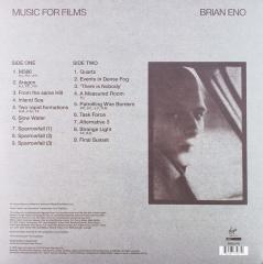 BRIAN ENO - MUSIC FOR FILMS (1976) - LP 180GR 2018 EDITION SIFIR PLAK