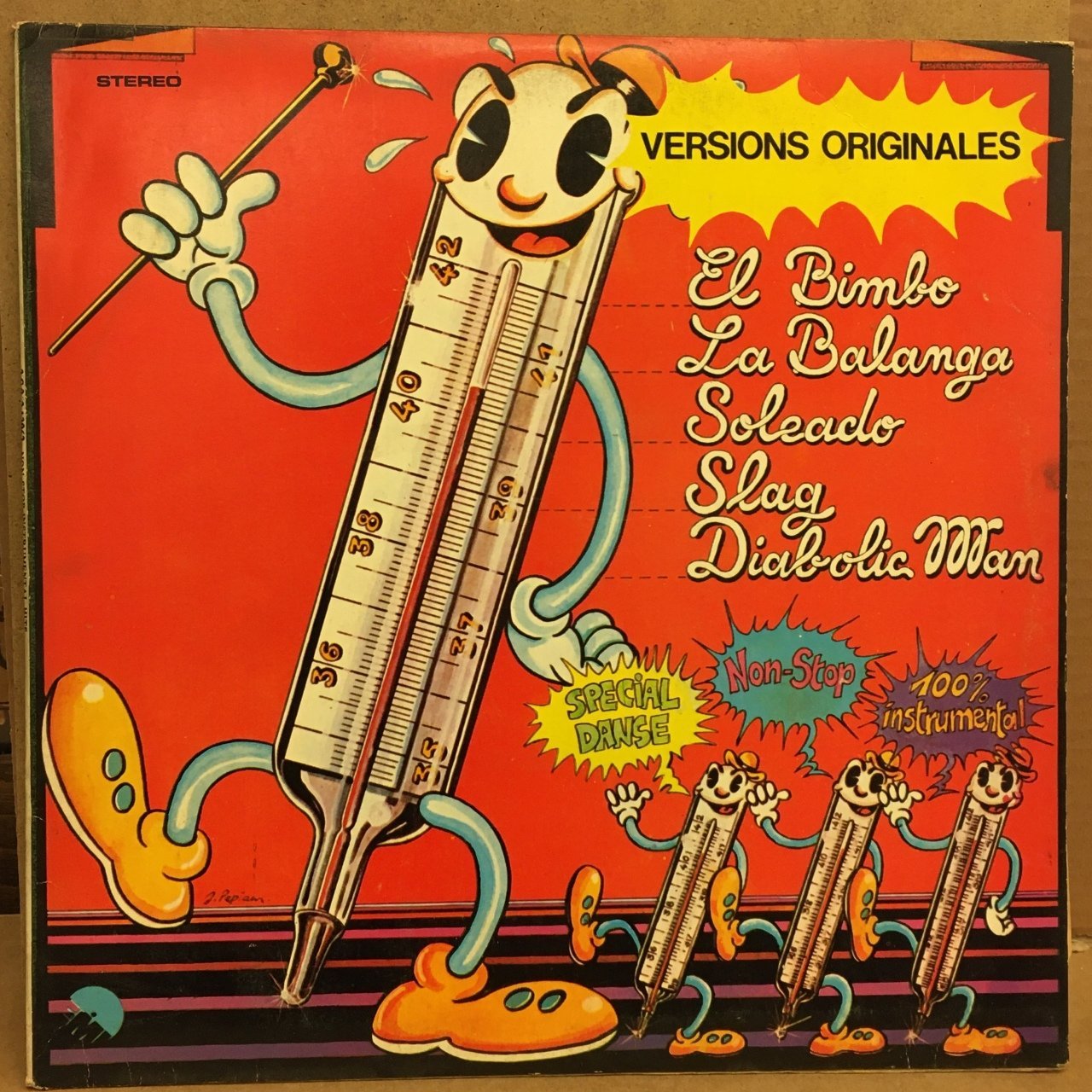 NONSTOP INSTRUMENTAL HITS EL BIMBO LA BALANGA TICO TICO SOLEADO 1975 2.EL PLAK