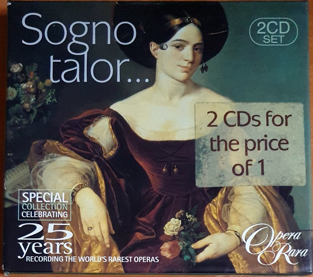 SOGNO TALOR / SOMETIMES I DREAM / DONIZETTI, RICCI, MAYR, OFFENBACH, ROSSINI (2003) - 2CD 2.EL