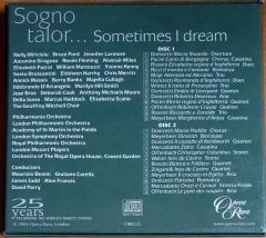 SOGNO TALOR / SOMETIMES I DREAM / DONIZETTI, RICCI, MAYR, OFFENBACH, ROSSINI (2003) - 2CD 2.EL