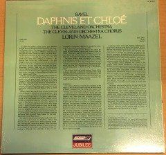 RAVEL DAPHNIS ET CHLOE LRON MAAZEL 1982 SIFIR PLAK