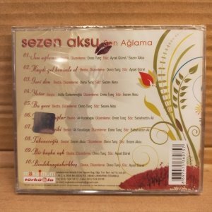 SEZEN AKSU - SEN AĞLAMA (1984) - CD TÜRKÜOLA / MAKSİMUM MÜZİK SIFIR