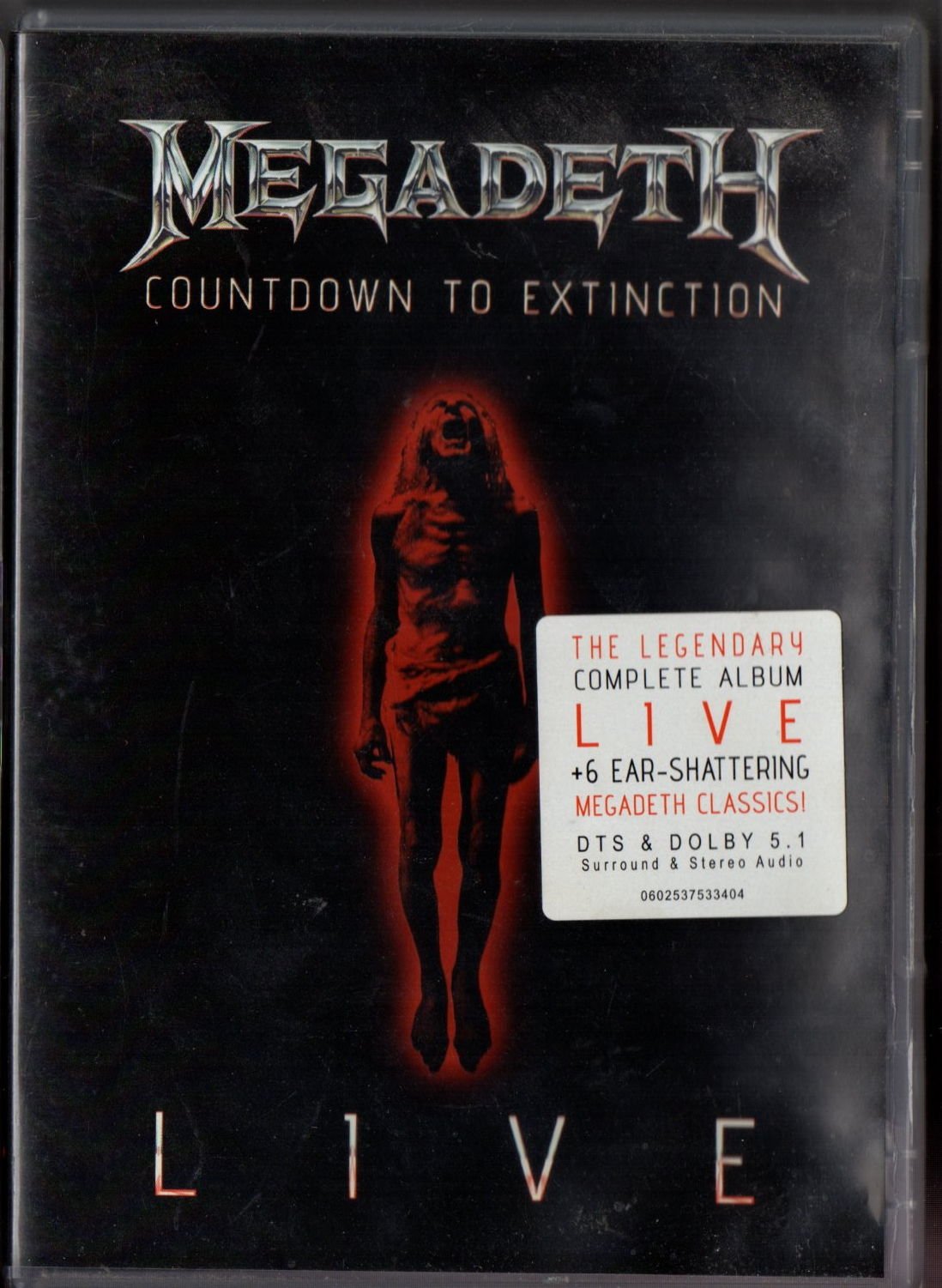 MEGADETH ‎– COUNTDOWN TO EXTINCTION LIVE (2013) - DVD 2.EL