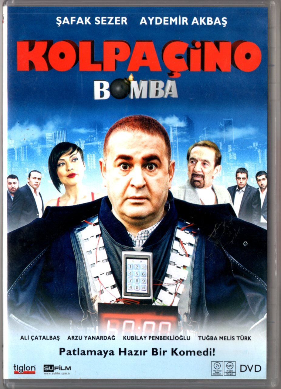 KOLPAÇİNO BOMBA - ŞAFAK SEZER - AYDEMİR AKBAŞ - DVD 2.EL