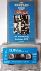 BEATLES - ROCKIN' AT THE STAR CLUB LIVE IN HAMBURG GERMANY 1962 (1991) UZELLI CASSETTE MADE IN TURKEY ''USED''