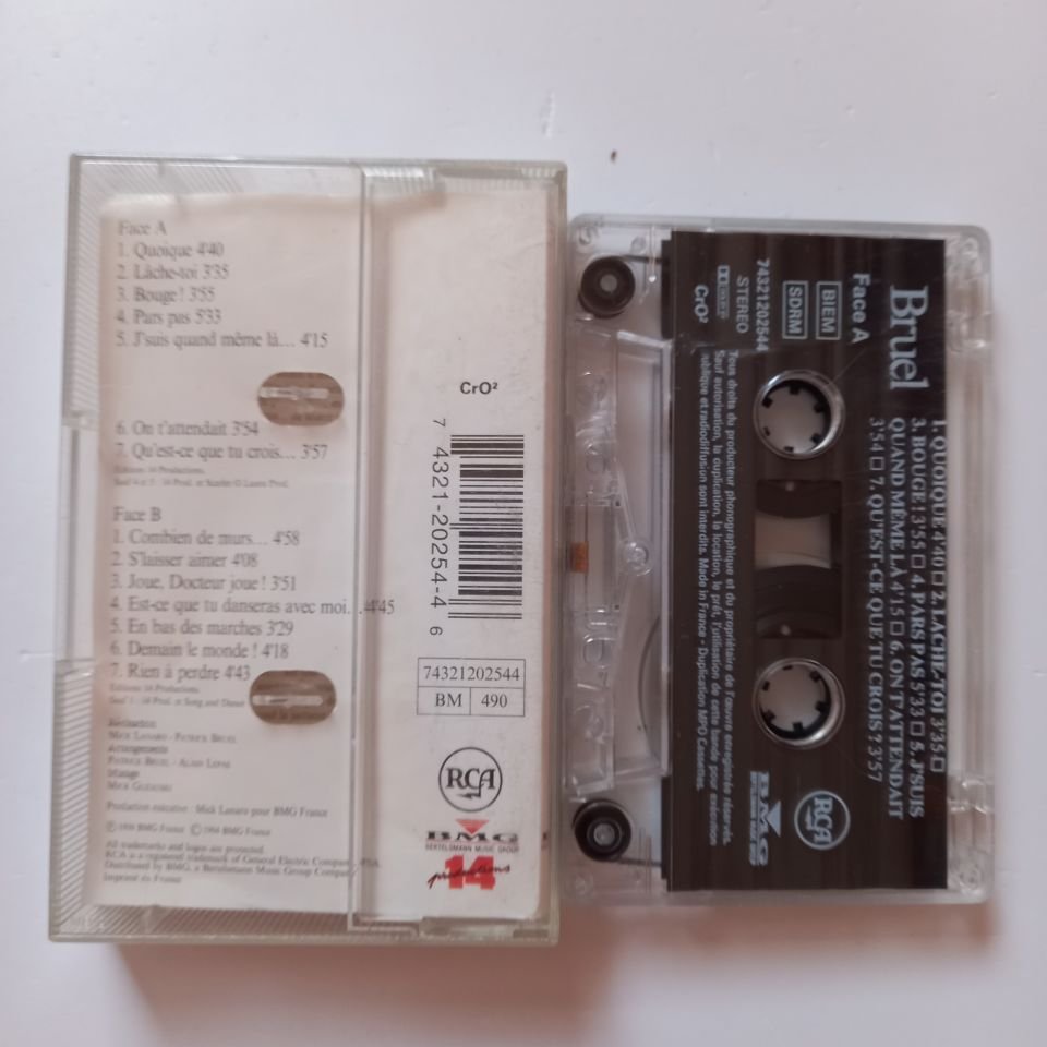 PATRICK BRUEL - BRUEL (1994) - KASET 2.EL