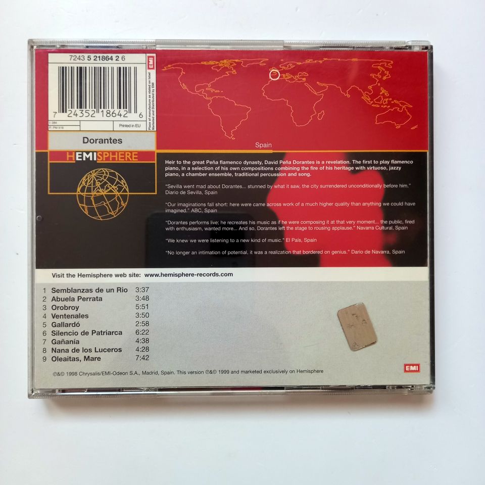 DORANTES – DORANTES (1999) - CD 2.EL