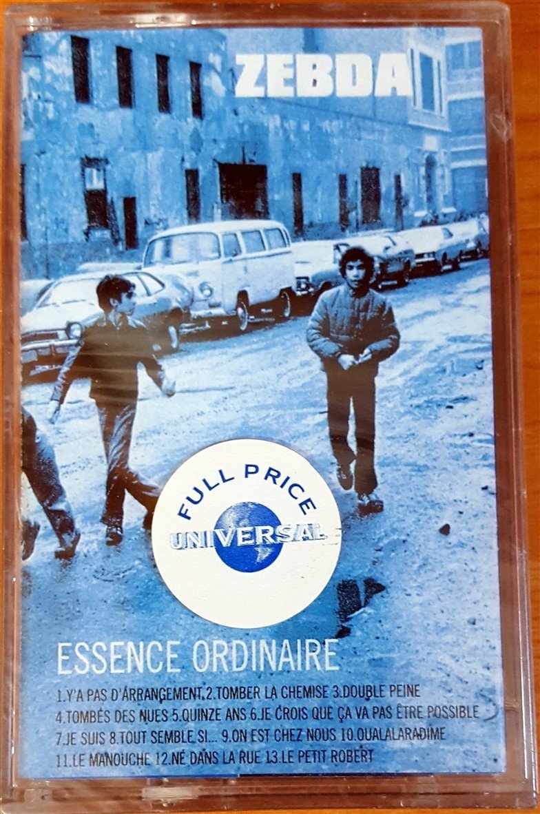 ZEBDA - ESSENCE ORDINAIRE (2000) RAKS CASSETTE MADE IN TURKEY ''NEW''