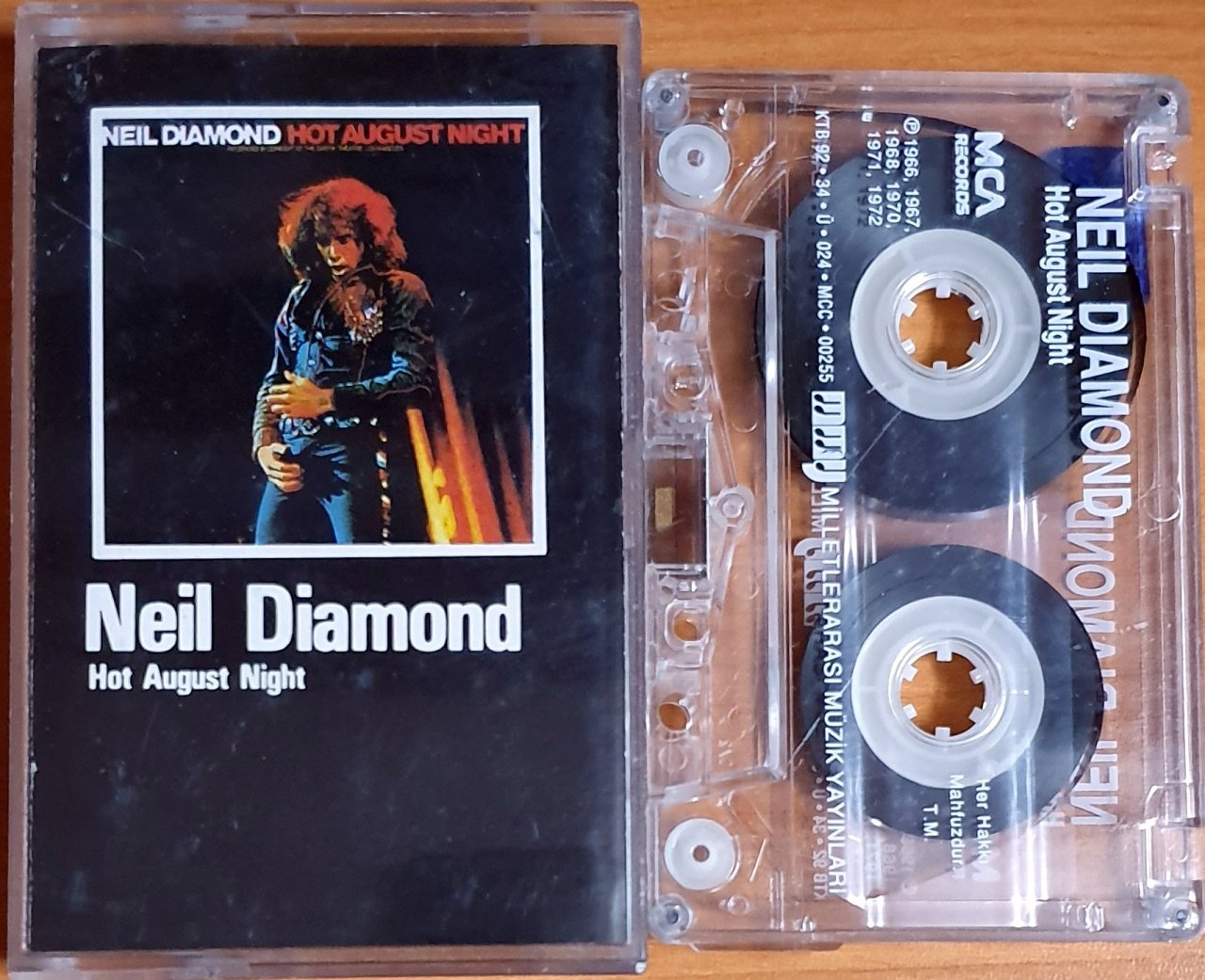 NEIL DIAMOND - HOT AUGUST NIGHT (1992) - KASET MMY 2.EL