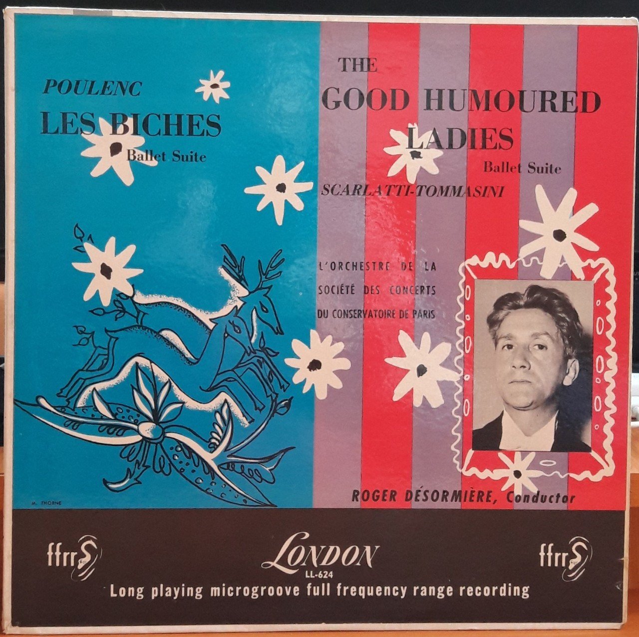 SCARLATTI-TOMMASINI: THE GOOD HUMOURED LADIES, POULENC: LES BICHES, ROGER DÉSORMIÈRE - PLAK 2.EL
