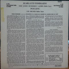 SCARLATTI-TOMMASINI: THE GOOD HUMOURED LADIES, POULENC: LES BICHES, ROGER DÉSORMIÈRE - PLAK 2.EL