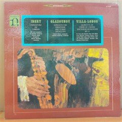 IBERT: CONCERTINO DA CAMERA, GLAZUNOV: CONCERTO FOR SAXOPHONE, VILLA-LOBOS: BACHIANAS - PLAK 2.EL
