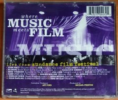 WHERE MUSIC MEETS FILM / LIVE FROM SUNDANCE FILM FESTIVAL / JUDE, BLONDIE, LISA LOEB, DUNCAN SHEIK, ABRA MOORE, JARS OF CLAY (1999) - CD 2.EL
