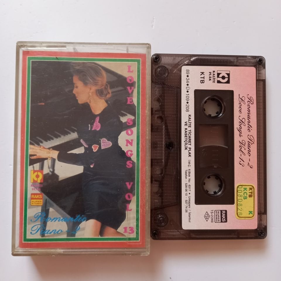 ROMANTIC PIANO 2 / LOVE SONGS 13 (1989) - KASET 2.EL