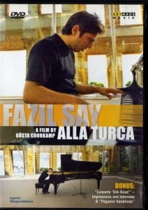 FAZIL SAY -  ALLA TURCA (SERTAB ERENER, GÖSTA COURKAMP) (2005) - DVD 2.EL