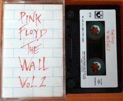 PINK FLOYD - THE WALL VOL 2 (1989) KENT CASSETTE MADE IN TURKEY ''USED'' PAPER LABEL