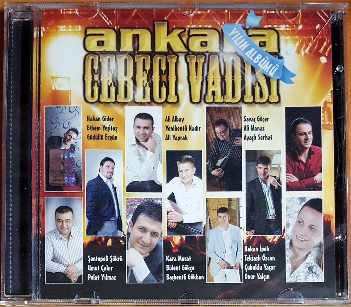 ANKARA CEBECİ VADİSİ / ALİ YAPRAK, ETHEM YEŞİLTAŞ, POLAT YILMAZ, UMUT ÇAKIR, KARA MURAT, ONUR YALÇIN / CİHAN CD 2.EL