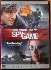 SPY GAME - ROBERT REDFORD - BRAD PITT - DVD 2.EL 1. BÖLGE TR ALTYAZI YOKTUR