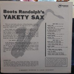 BOOTS RANDOLPH - YAKETY SAX - PLAK 2.EL