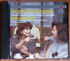 SAINT SEANS: LE CARNAVAL DES ANIMAUX / GÜHER & SÜHER PEKİNEL (1990) - CD 2.EL