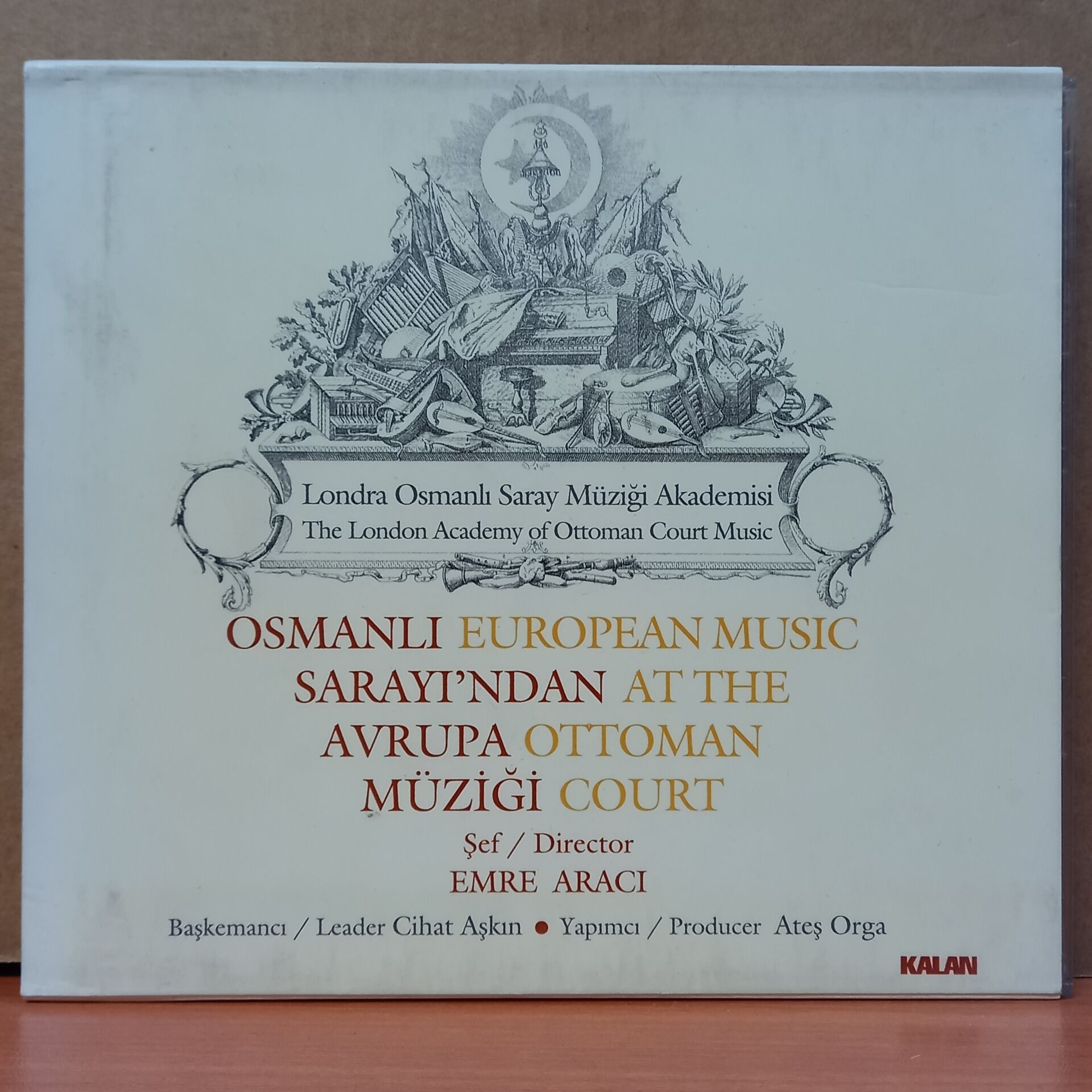 THE LONDON ACADEMY OF OTTOMAN COURT MUSIC – EUROPEAN MUSIC AT THE OTTOMAN COURT / EMRE ARACI (2000) - CD 2.EL