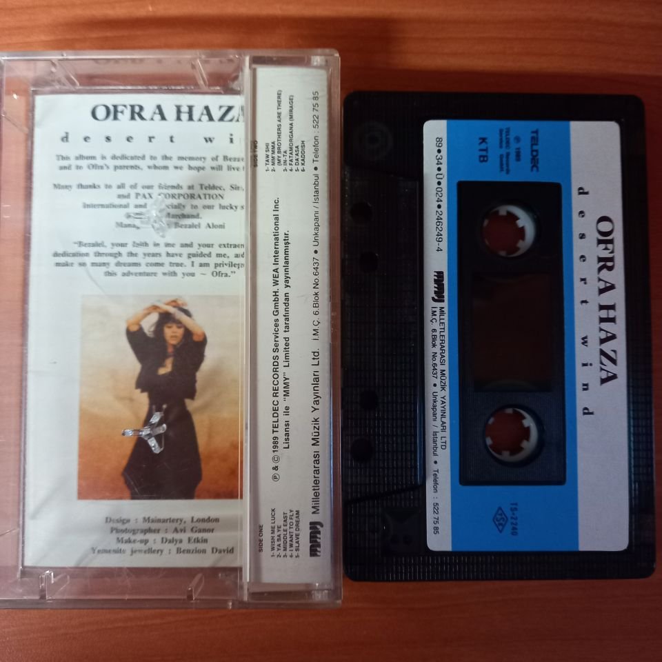 OFRA HAZA - DESERT WIND (1989) - KASET 2.EL