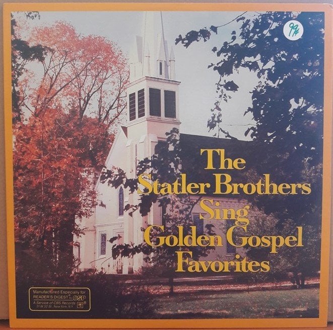 THE STATLER BROTHERS - SINGS GOLDEN GOSPEL FAVORITES (1984) - LP 2.EL PLAK