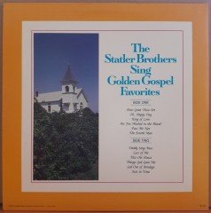 THE STATLER BROTHERS - SINGS GOLDEN GOSPEL FAVORITES (1984) - LP 2.EL PLAK