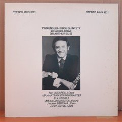 TWO ENGLISH OBOE QUINTETS, ARNOLD BAX, ARTHUR BLISS - PLAK 2.EL