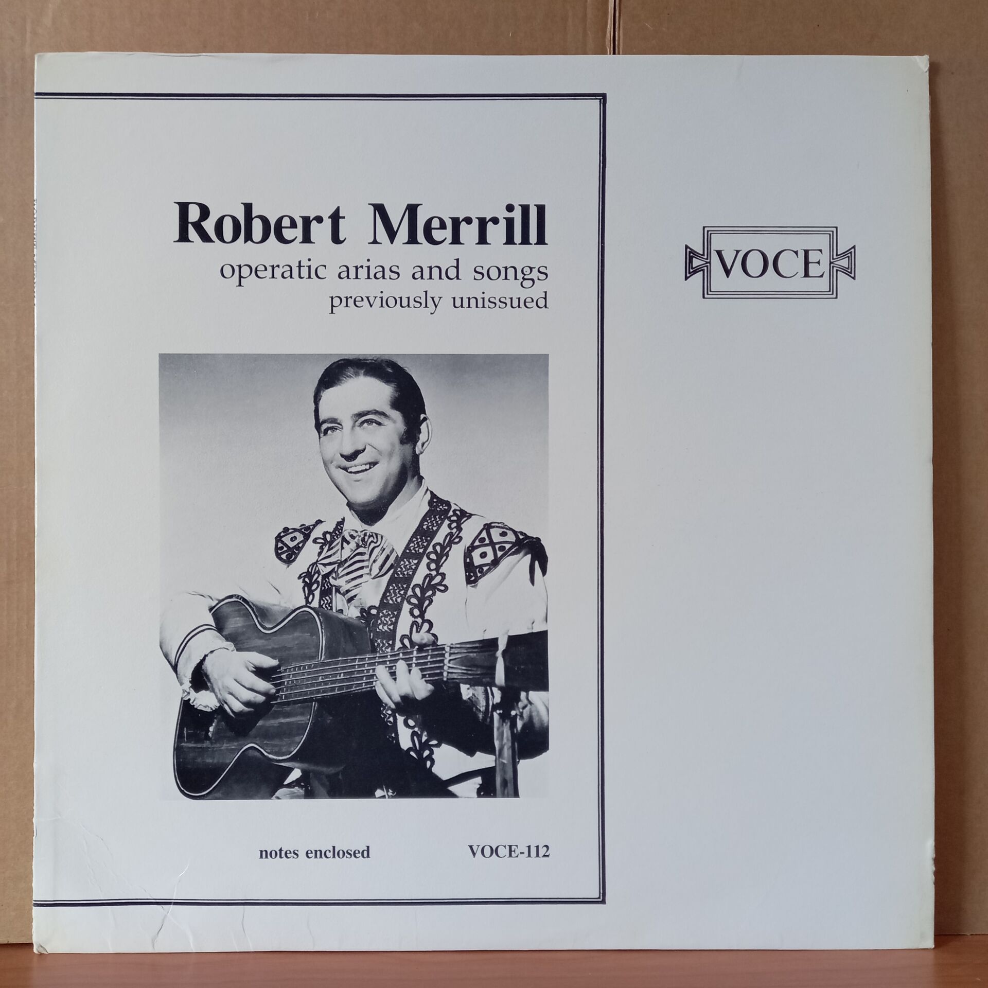 ROBERT MERRILL - OPERATIC ARIAS AND SONGS / PREVIOUSLY UNISSUED - LP 2.EL PLAK
