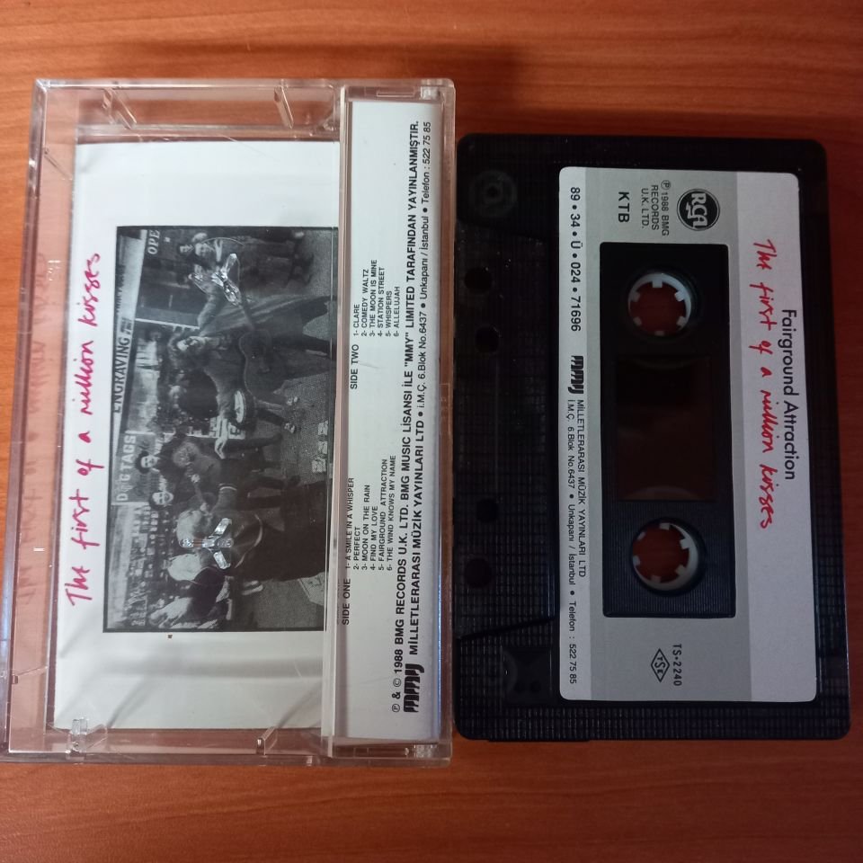 FAIRGROUND ATTRACTION - THE FIRST OF A MILLION KISSES (1989) - KASET 2.EL