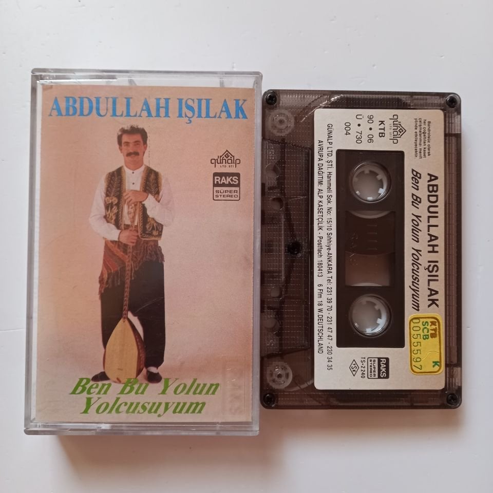 ABDULLAH IŞILAK - BEN BU YOLUN YOLCUSUYUM (1990) - KASET 2.EL
